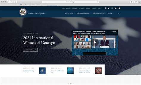 official us government websites.